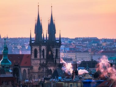 View of Prague from Letna